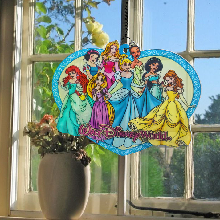 Christmas Princess Window Suncatcher, Christmas Decor