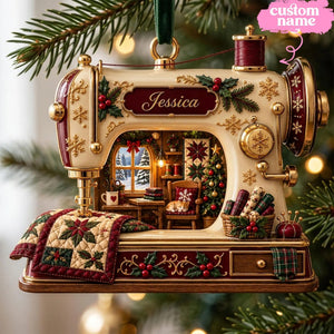 custom-sewing-machine-acrylic-ornament