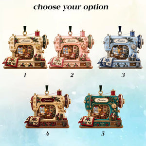 custom-sewing-machine-acrylic-ornament