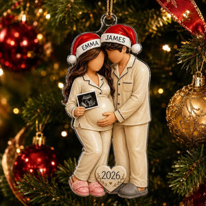 custom-baby-announcement-acrylic-ornament
