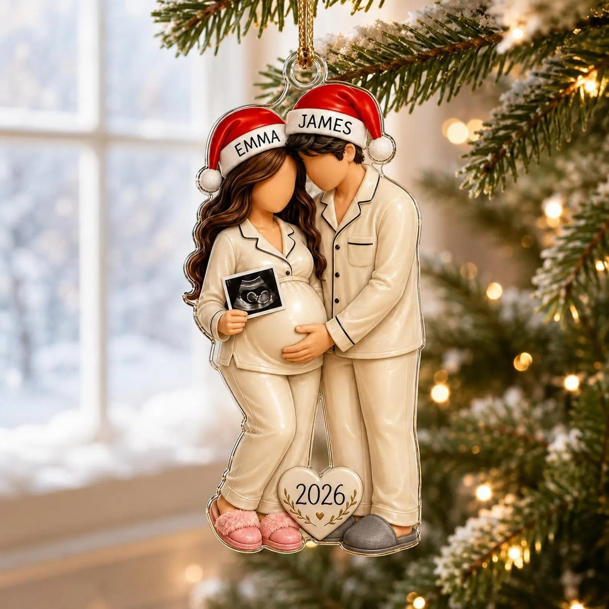 custom-baby-announcement-acrylic-ornament