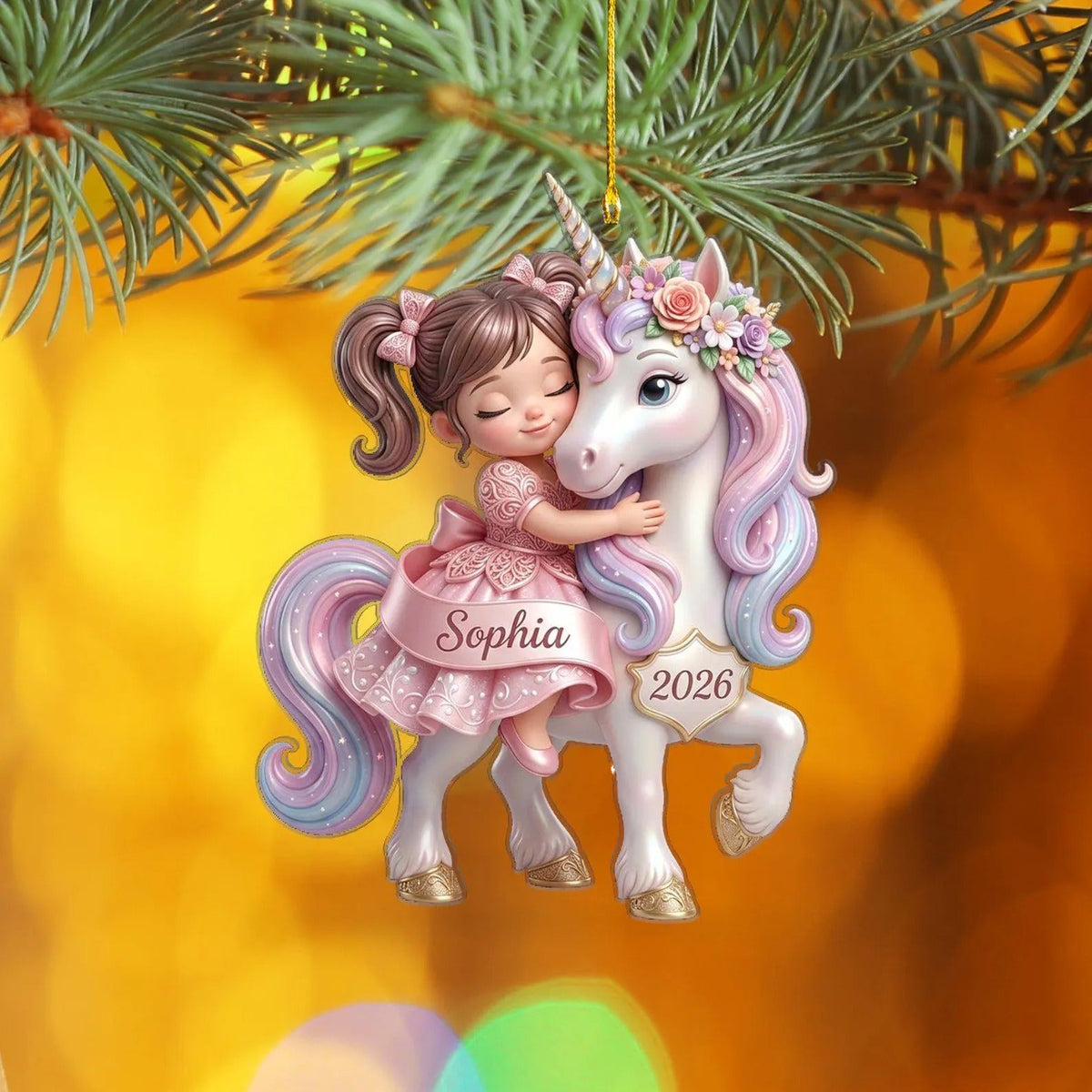 custom-unicorn-acrylic-ornament
