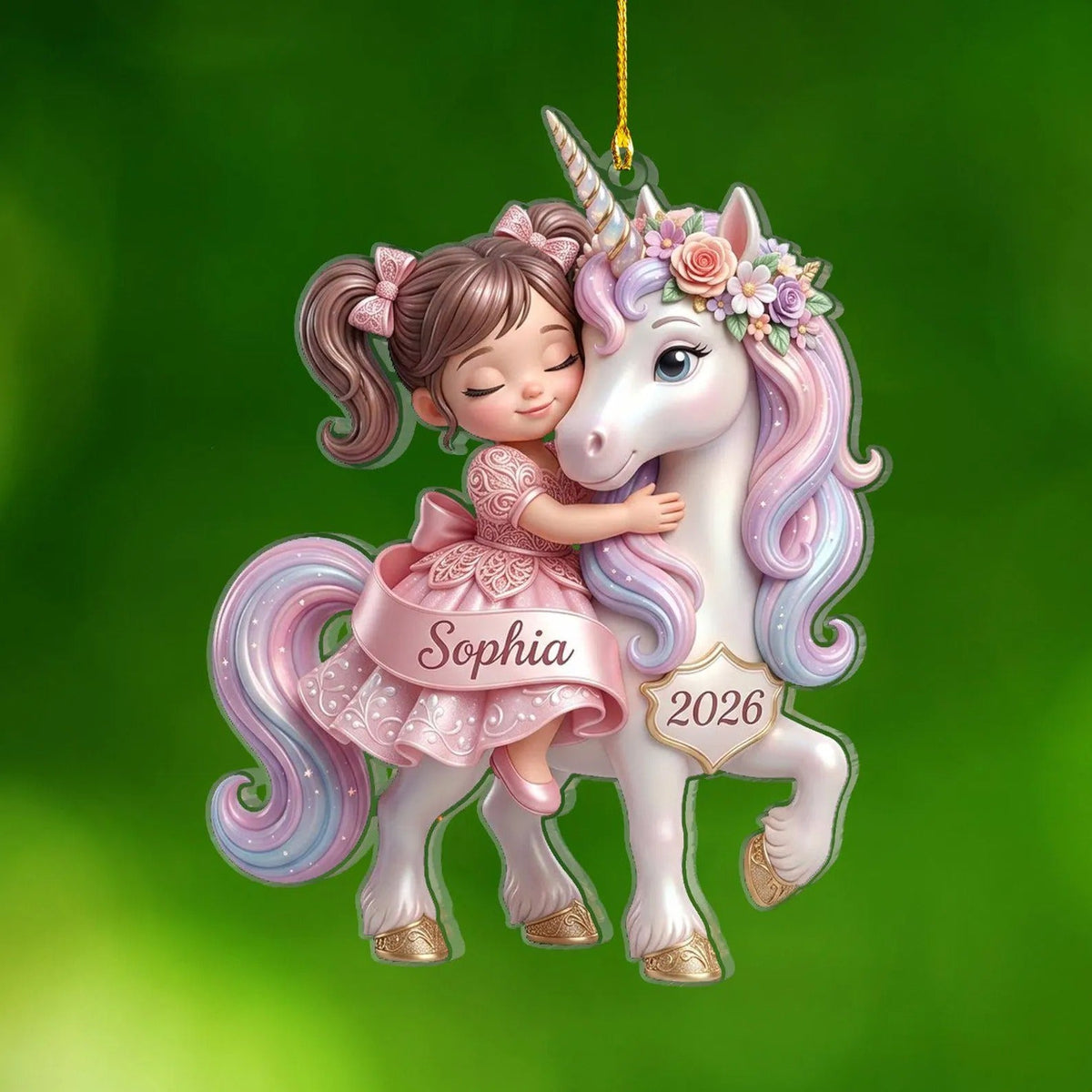 custom-unicorn-acrylic-ornament