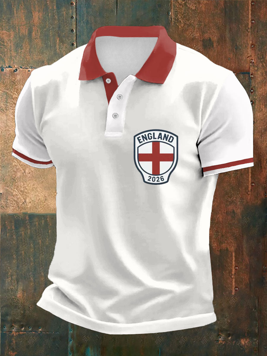 England Flag Football Shirt Football Champion Shirt Father's Day Present