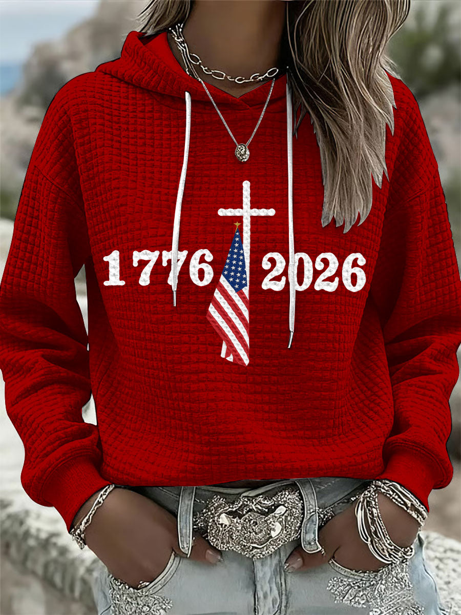 United States Semiquincentennial Polo Shirt Women's American Hoodie 4th Of July Shirt