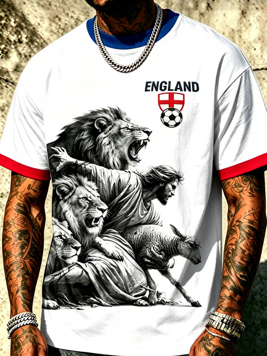 England National Pride Tee Half Time Gameday Shirt Soccer Dad Shirt