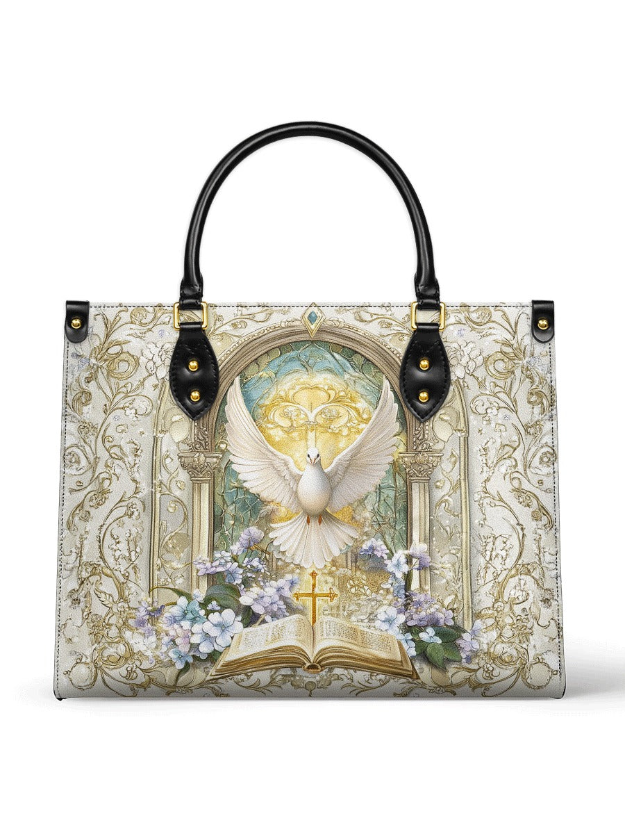 Sanctuary of the Holy Spirit Leather Handbag, Mother's Day Gifts