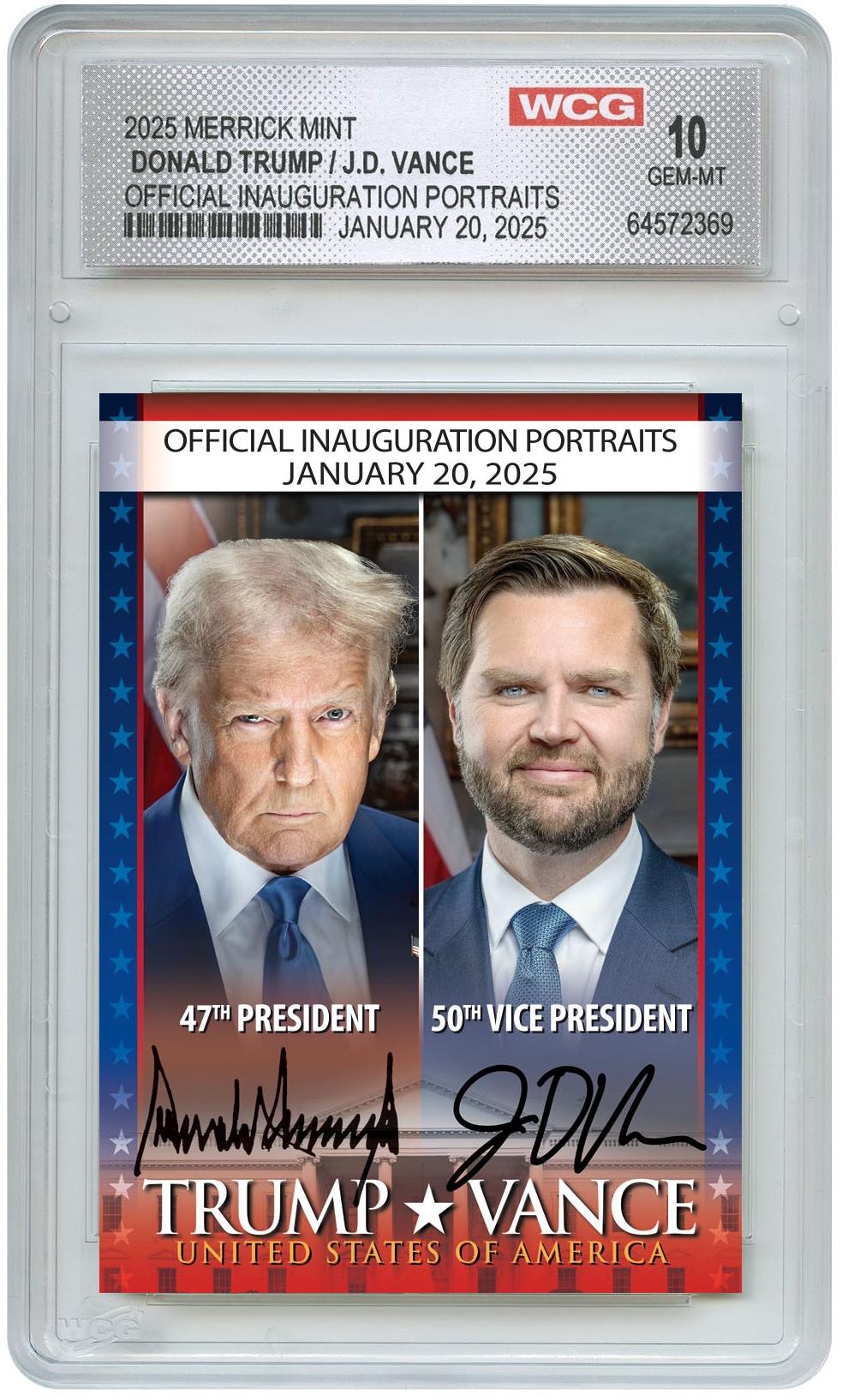 Donald Trump 47th President Official Portrait Trading Card Acrylic, Po CustomFam Donald Trump 47th President Official Portrait Trading Card Acrylic, Po CustomFam
