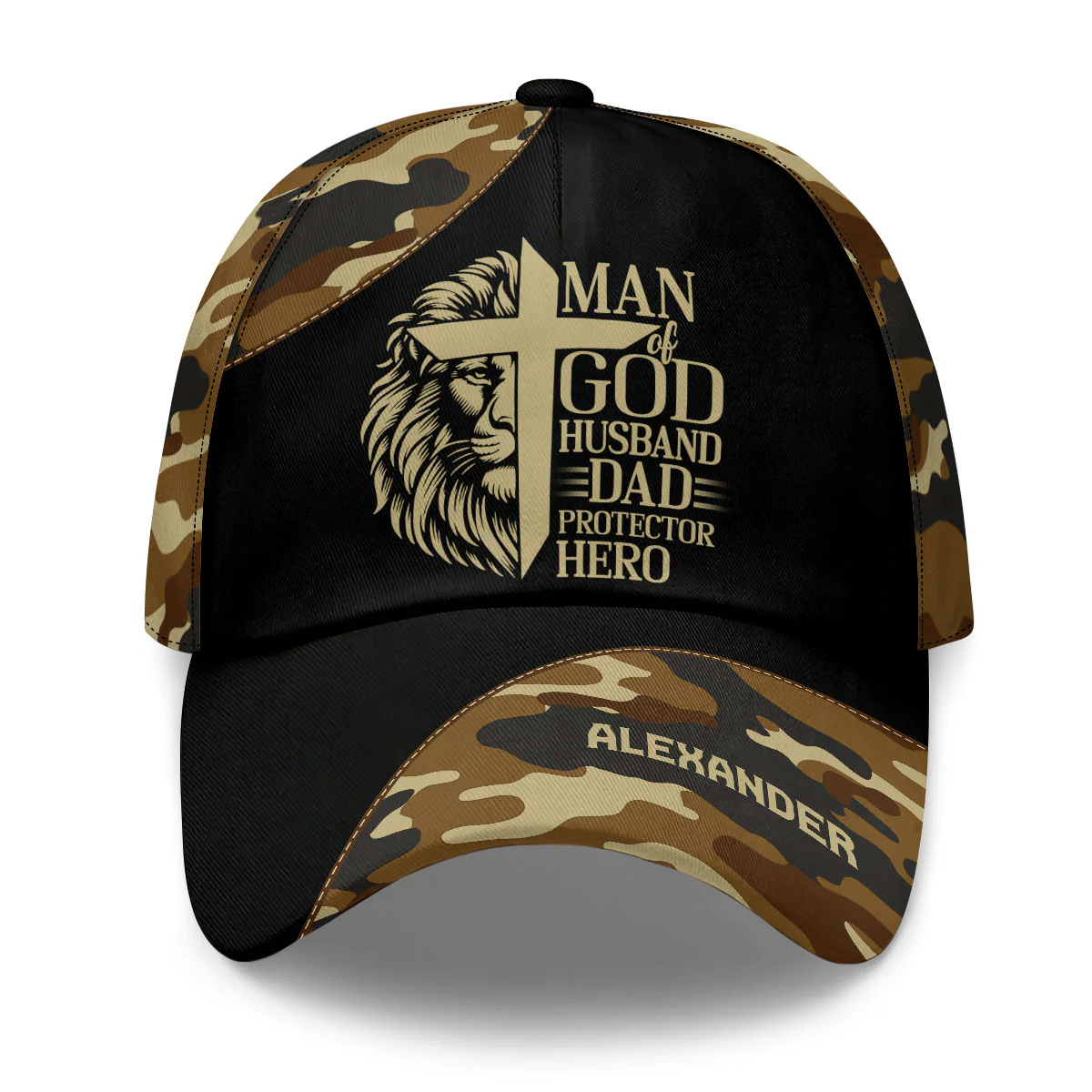 Man Of God Classic Cap, Christian Baseball Cap, Christian Gifts For Men, Cap For Men, Unique Mens Hats