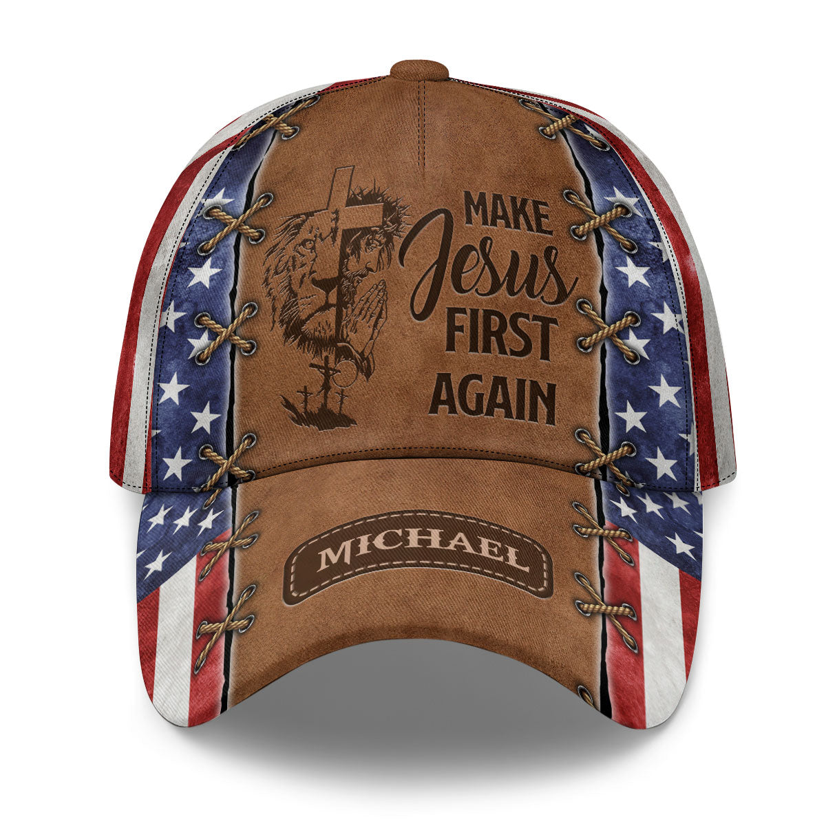 Make Jesus First Again Cap, Christian Baseball Cap, Jesus Cap